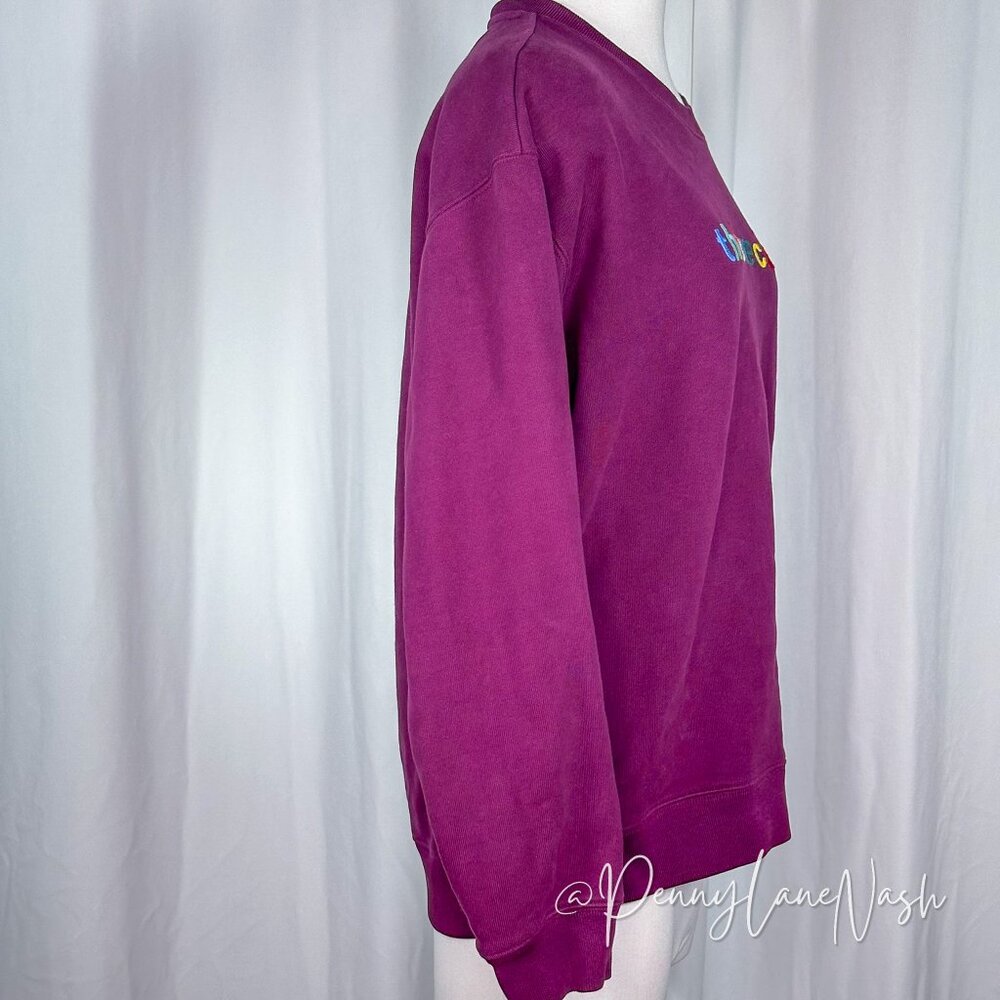 Levi's Embroidered The Love Club Sweatshirt Potent Purple - Picture 6 of 7